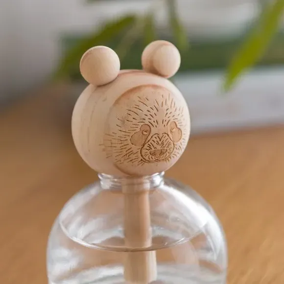 Panda Shaped Diffuser - Clear, Glass