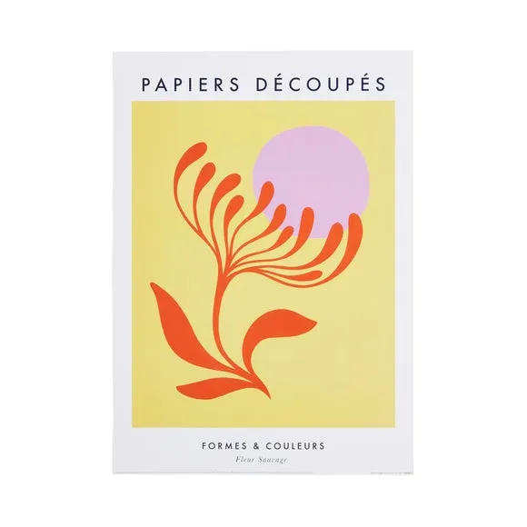 Papier Decoupes Poster - Multicolor
