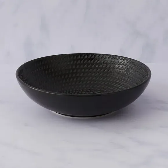 Pasta Bowl - Black, Stoneware