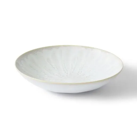 Pasta Bowl with Reactive Glaze - Brown, Stoneware