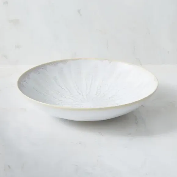 Pasta Bowl with Reactive Glaze - Brown, Stoneware image