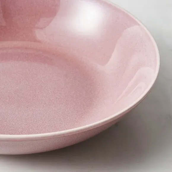 Pasta Bowl with Reactive Glaze - Purple, Ceramic