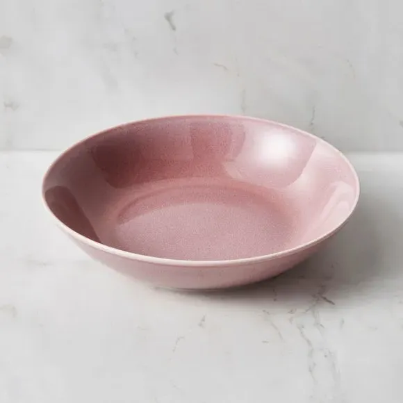 Pasta Bowl with Reactive Glaze - Purple, Ceramic image