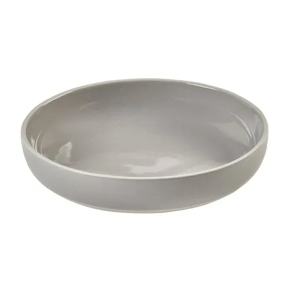 Pasta Bowl with Speckle Glaze - Grey, Ceramic