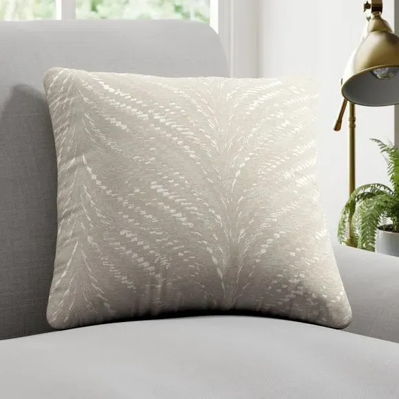 Patterned Cushion Cover - Natural