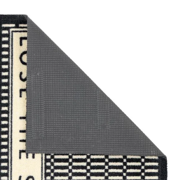 Patterned Doormat with Anti-Slip - Multicolor