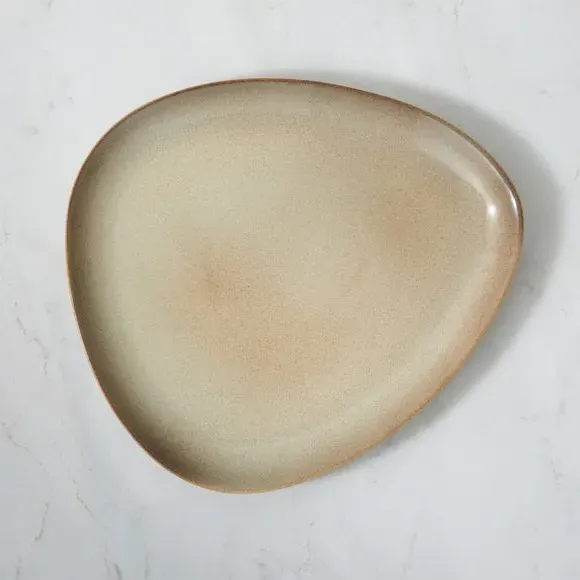 Pebble Dinner Plate - Brown, Ceramic image