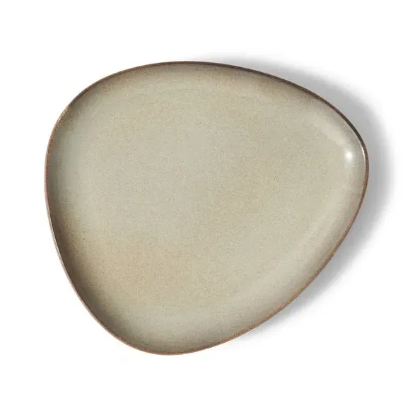 Pebble Side Plate - Brown, Ceramic