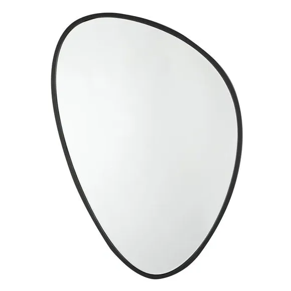 Pebble Wall Mirror - Black