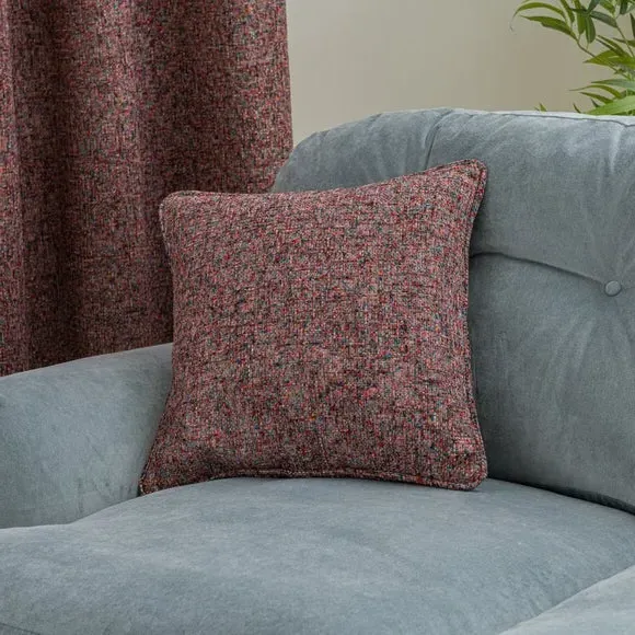 Pencil Pleat Curtains - Multicolor, Chenille