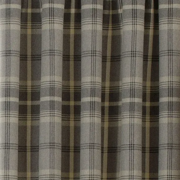 Pencil Pleat Curtains with Lining - Grey