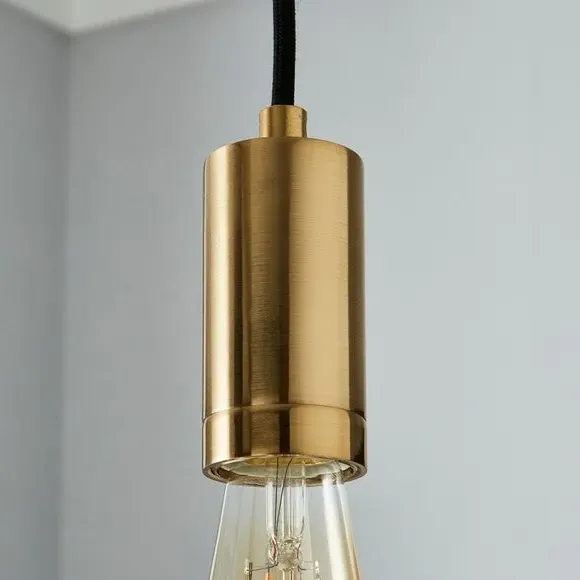 Pendant Ceiling Light Cable - Gold, Metal