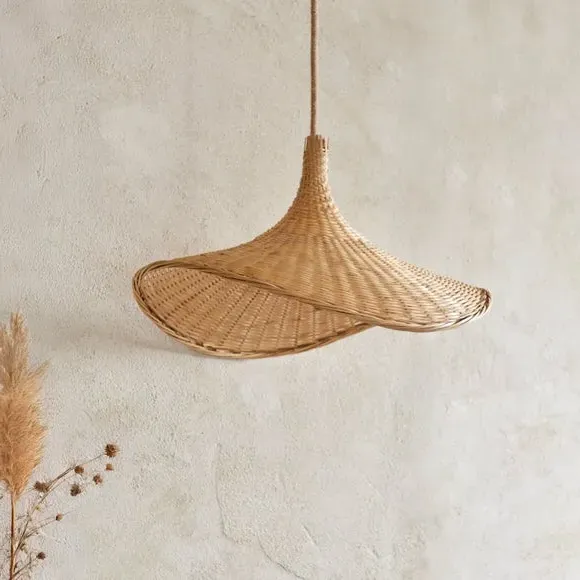 Pendant Ceiling Light - Sandstone, Bamboo