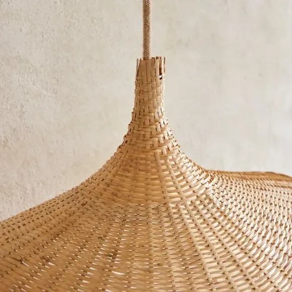 Pendant Ceiling Light - Sandstone, Bamboo