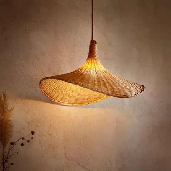 Pendant Ceiling Light - Sandstone, Bamboo image