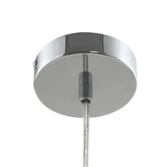 Pendant Ceiling Light - Silver, Glass