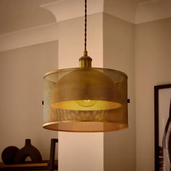 Pendant Shade Easy Fit - Multicolor, Metal