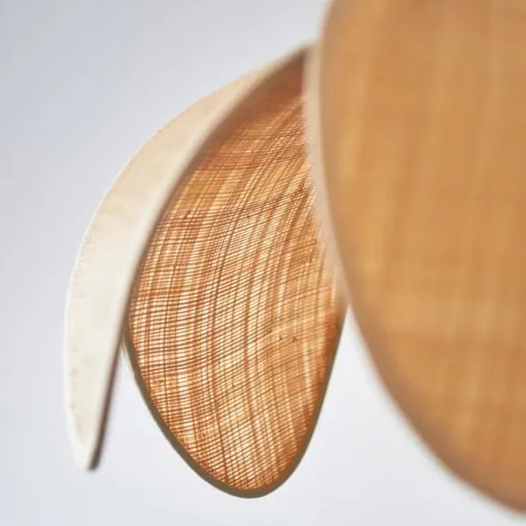 Petal Pendant Shade Easy Fit - Natural, Rattan