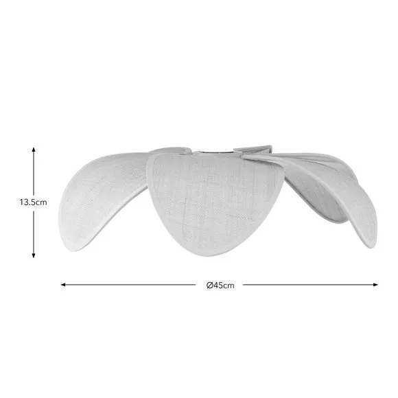 Petal Pendant Shade Easy Fit - Natural, Rattan