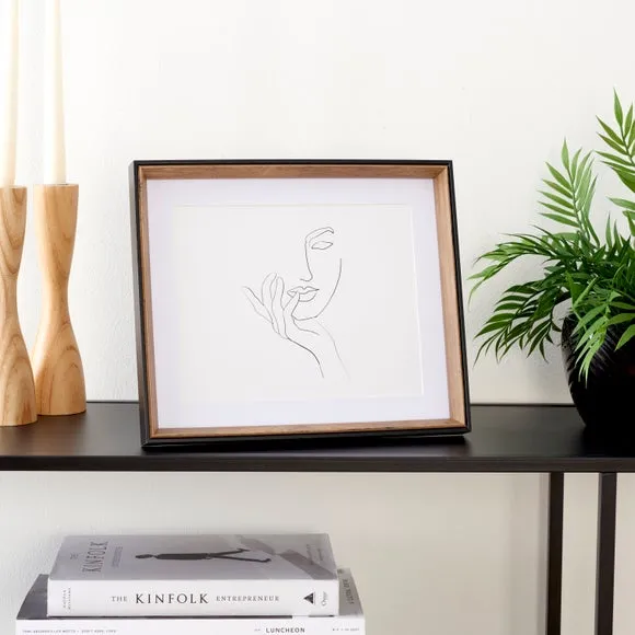 Photo Frame - Natural, Black