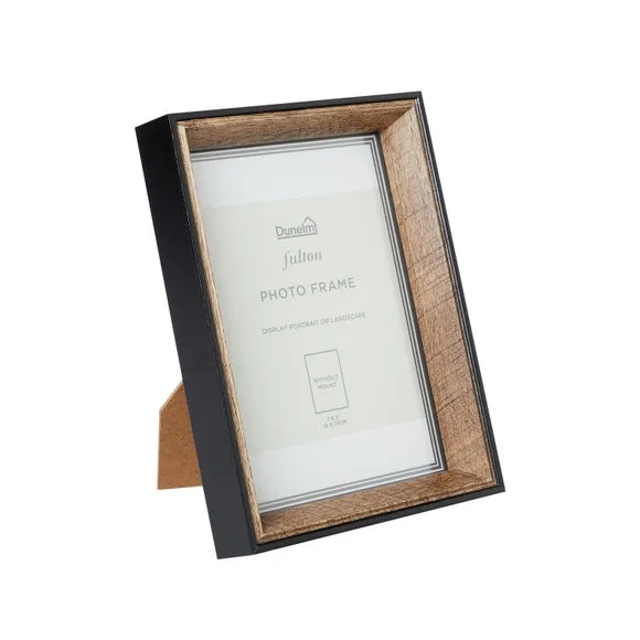 Photo Frame - Natural, Black