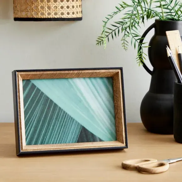 Photo Frame - Natural, Black