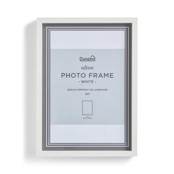 Photo Frame - White, Wood