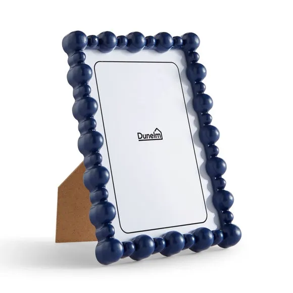 Photo Frame with Retro Design - Navy