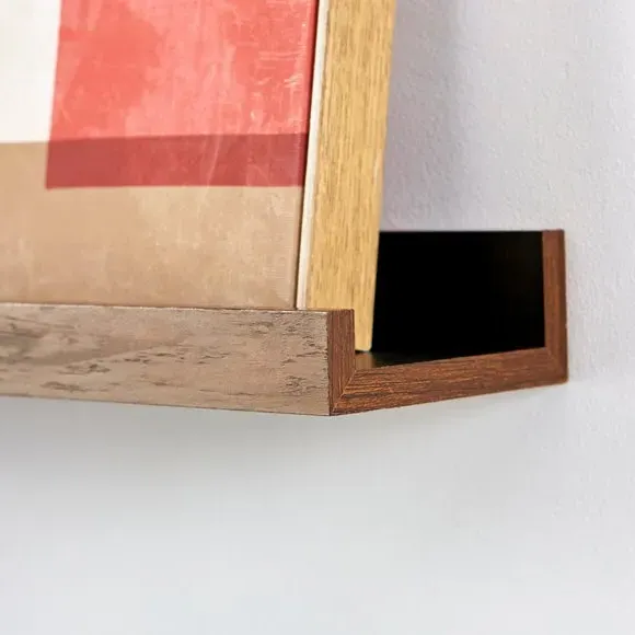 Picture Ledge Shelf - Brown