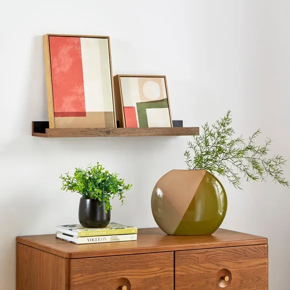 Picture Ledge Shelf - Brown image