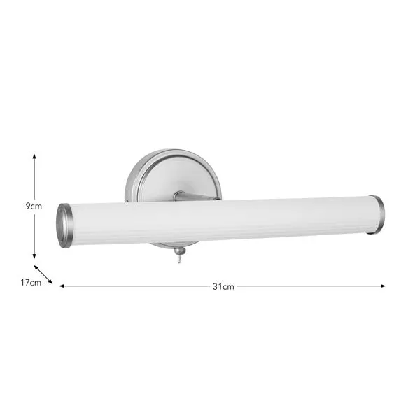 Picture Light with Toggle Switch - Cream, Ceramic