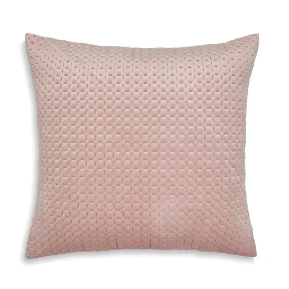 Pinsonic Cushion with Geometric Design - Blush