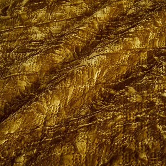 Pinsonic Duvet Cover Set - Green, Velvet