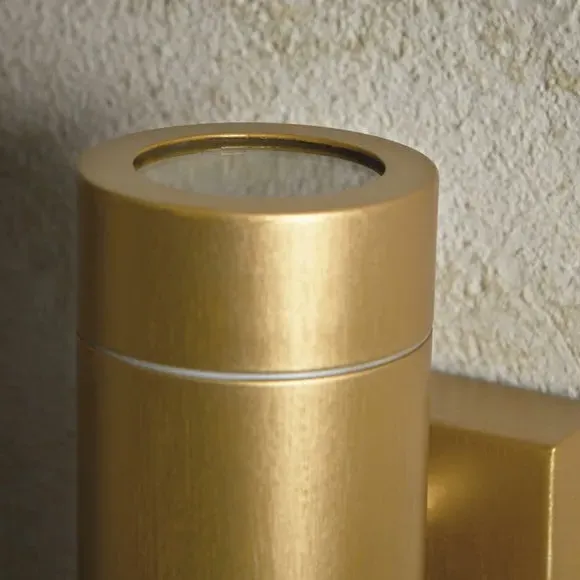 PIR Outdoor Wall Light - Bronze, Steel