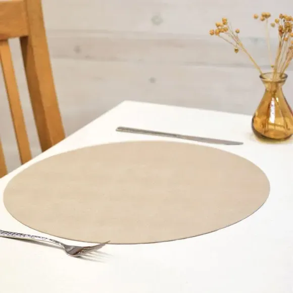 Placemat - Champagne, Faux Leather image