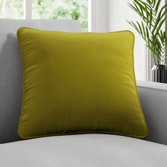 Plain Cushion Cover - Pistachio, Cotton