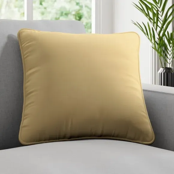 Plain Cushion Cover - Willow, Cotton