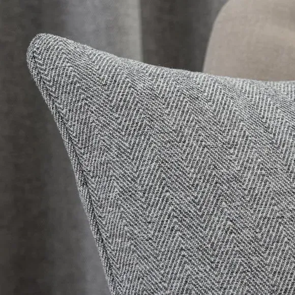 Plain Cushion - Grey, Recycled Content