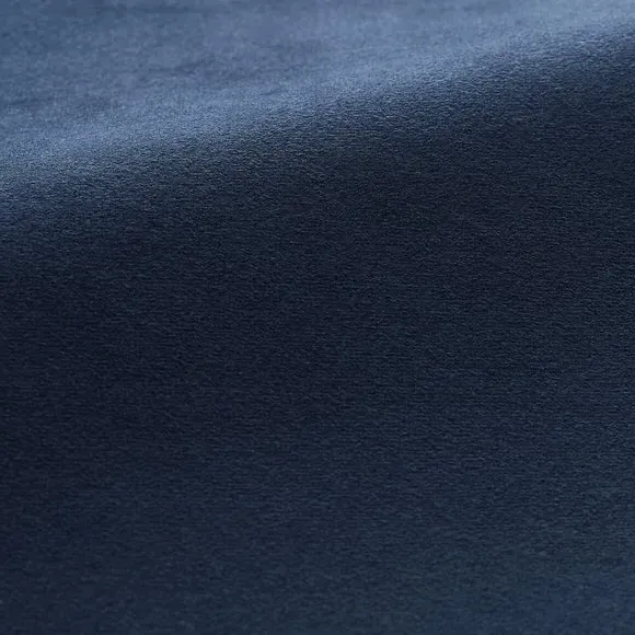 Plain Velvet Armchair - Indigo, Velvet