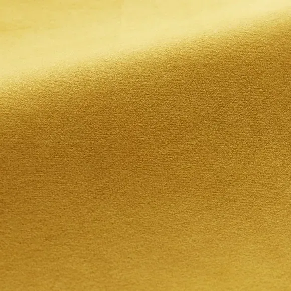 Plain Velvet Armchair - Yellow, Velvet