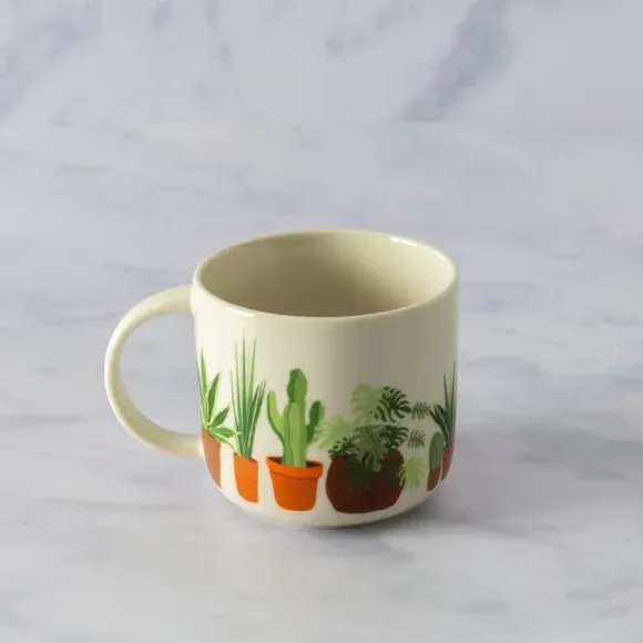 Plant Mug - Multicolor, Fine China image