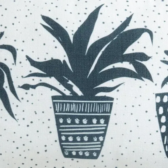 Plant Pot Cushion - Multicolor, Polyester