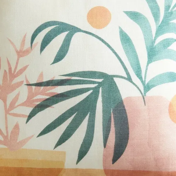 Plant Pots Cushion - Multicolor