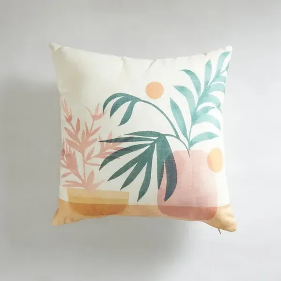 Plant Pots Cushion - Multicolor image