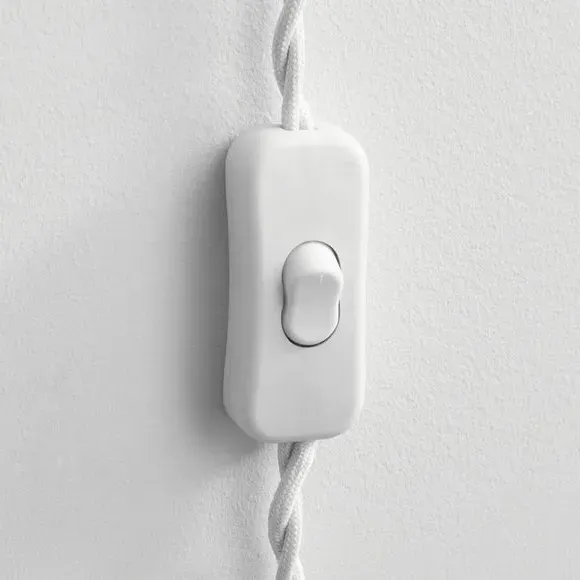 Plug-In Wall Light - Clear, Gold Finish