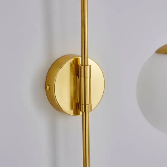 Plug-In Wall Light - Gold