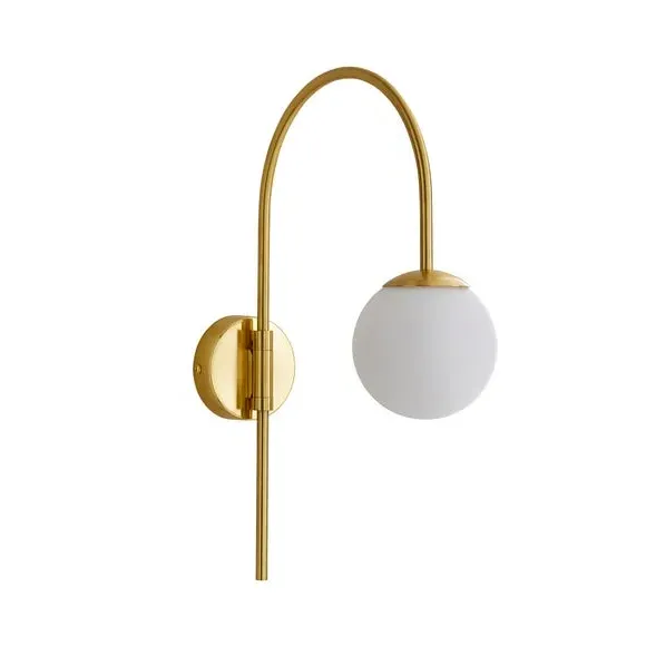 Plug-In Wall Light - Gold