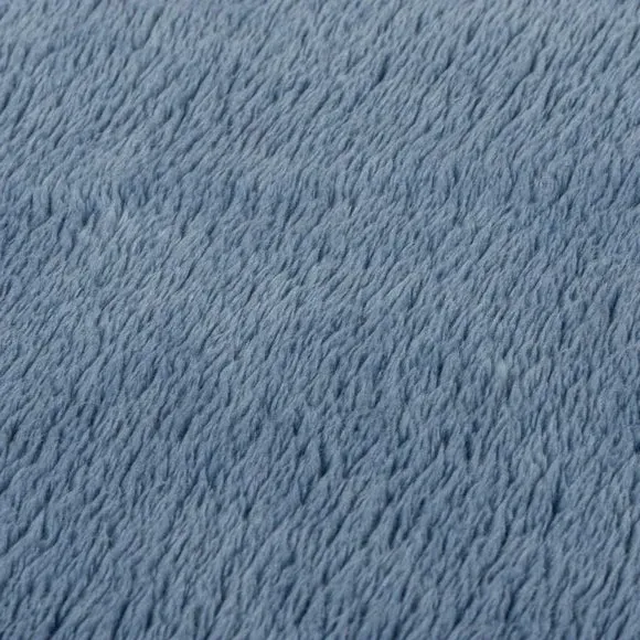 Plush Area Rug - Ashley Blue, Polyester