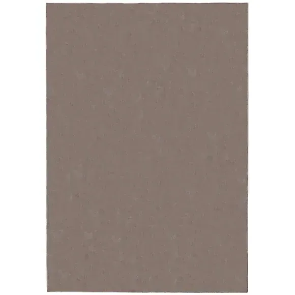 Plush Area Rug - Hot Chocolate, Polyester