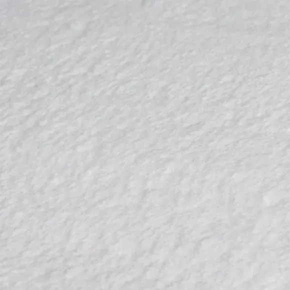 Plush Area Rug - Ivory, Polyester